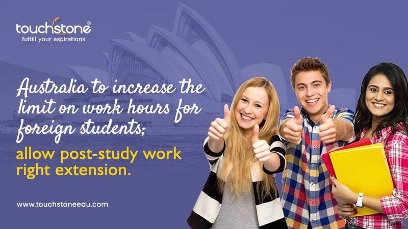 Breaking News: Starting July, Australia to increase the limit on work hours for foreign students; allow post-study work right extension